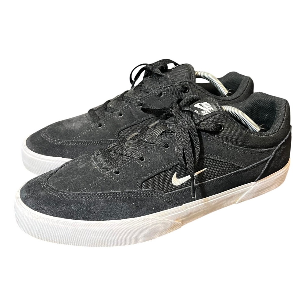 Nike SB MENS Size 13 Malor Black White FV6064-001 Skateboarding Sneakers